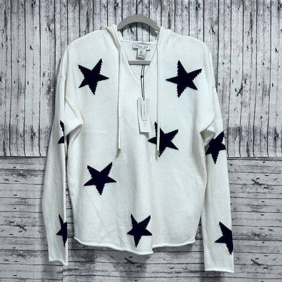 Rachel Zoe Stars Hooded Sweater - Picture 1 of 10
